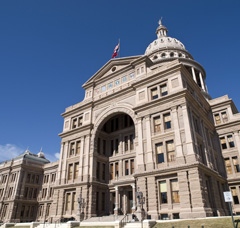 The State Capitol Building in Austin, Texas