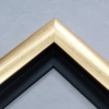 1 " deep Gold Floater frame