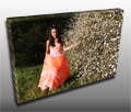 A professional photo of the graduate in their special outfit makes a great canvas print