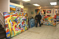 Our Canvas & fine art print showroom Custom Wooden Frames